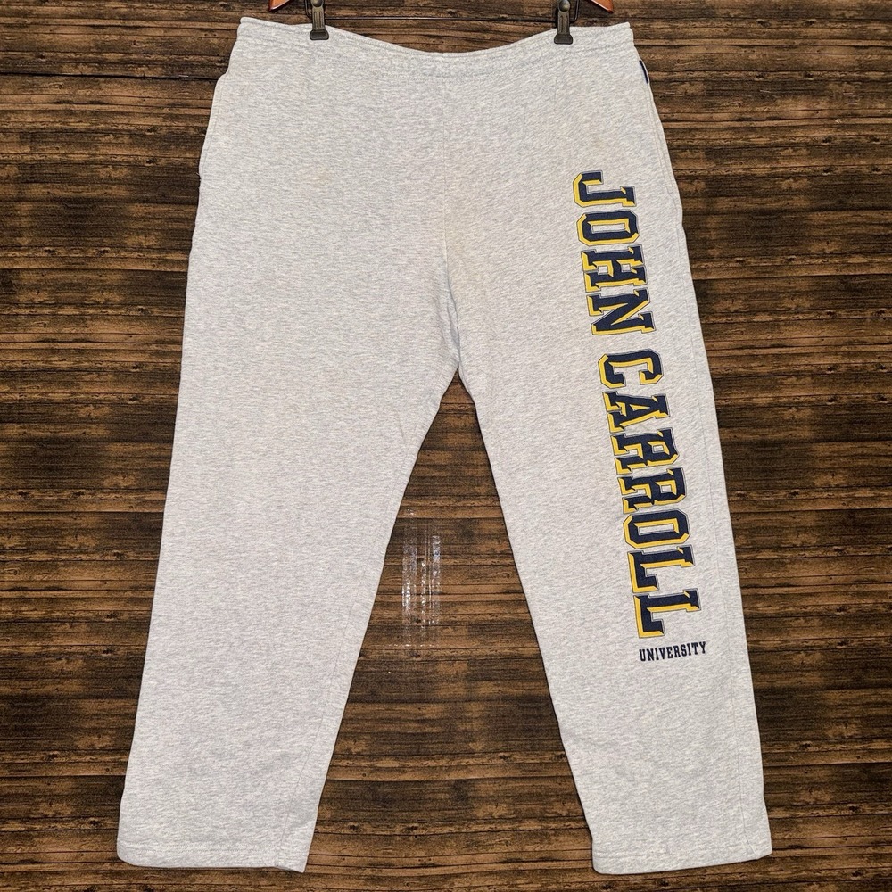 Jansport John Carroll University Grey Sweatpants Size XL